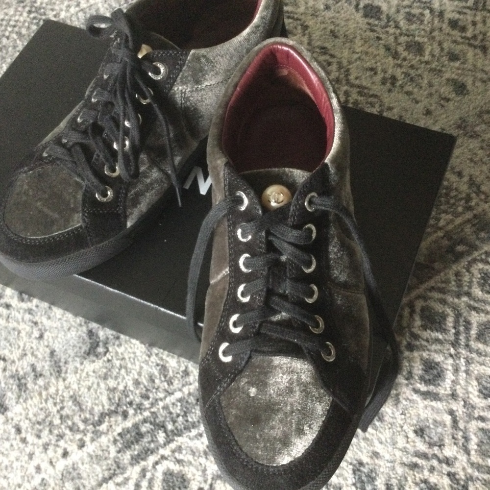 Chanel Tweet Trainers